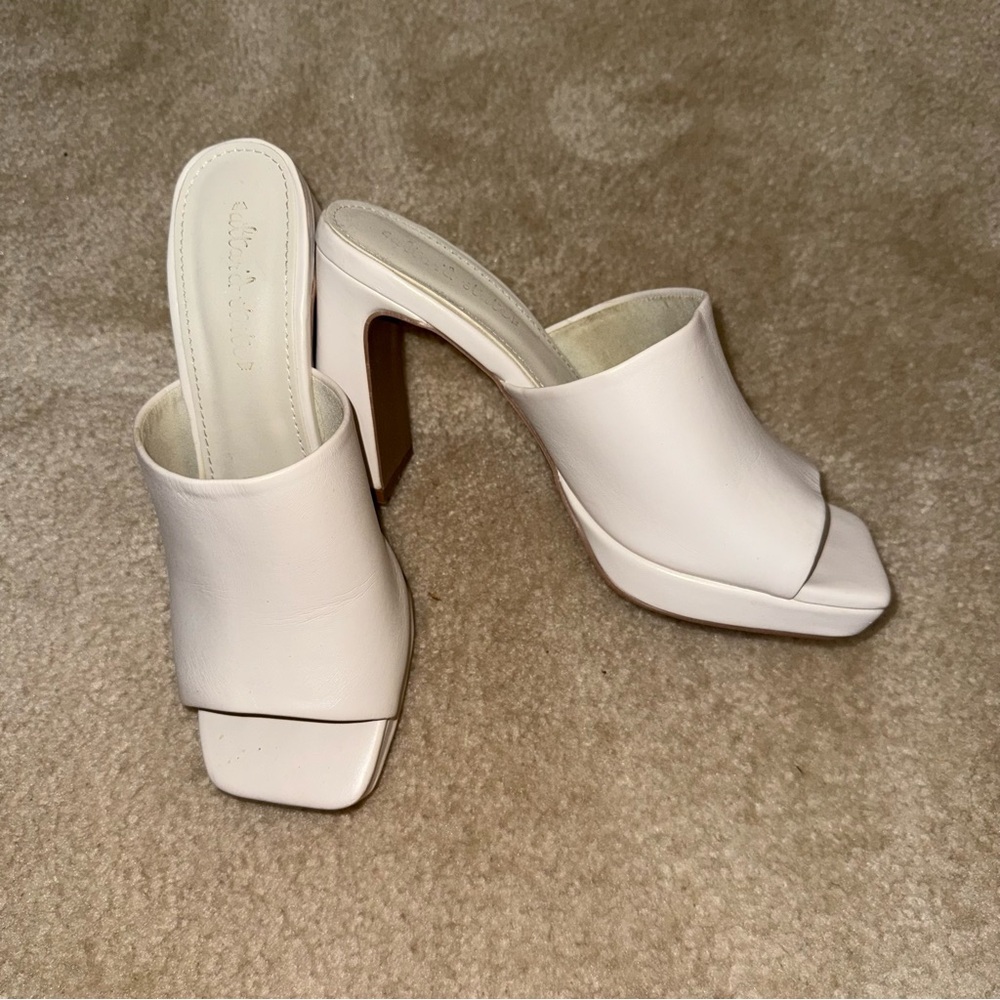 Altar'd State Cream Tan Heels